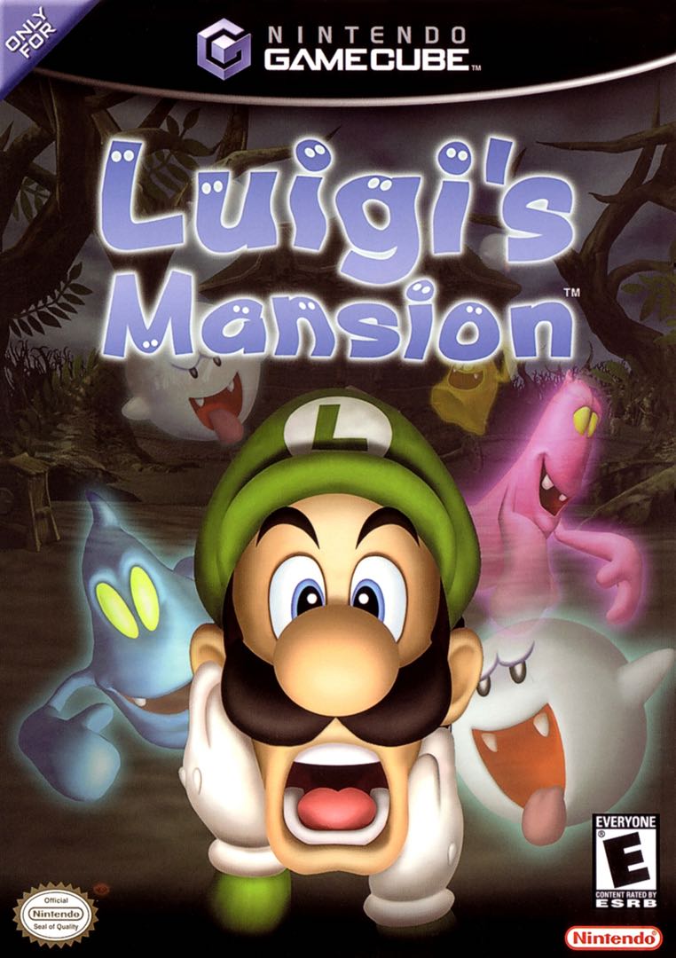 Luigi's Mansion box art